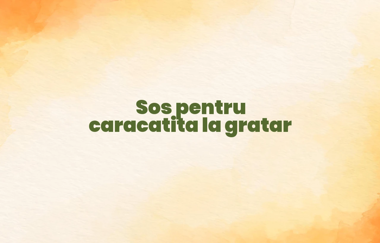 sos pentru caracatita la gratar