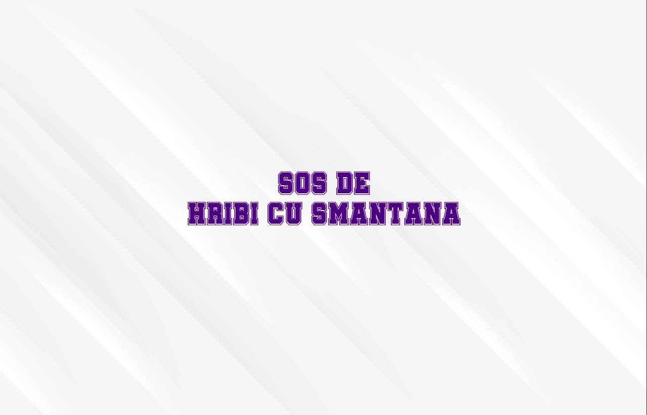 sos de hribi cu smantana