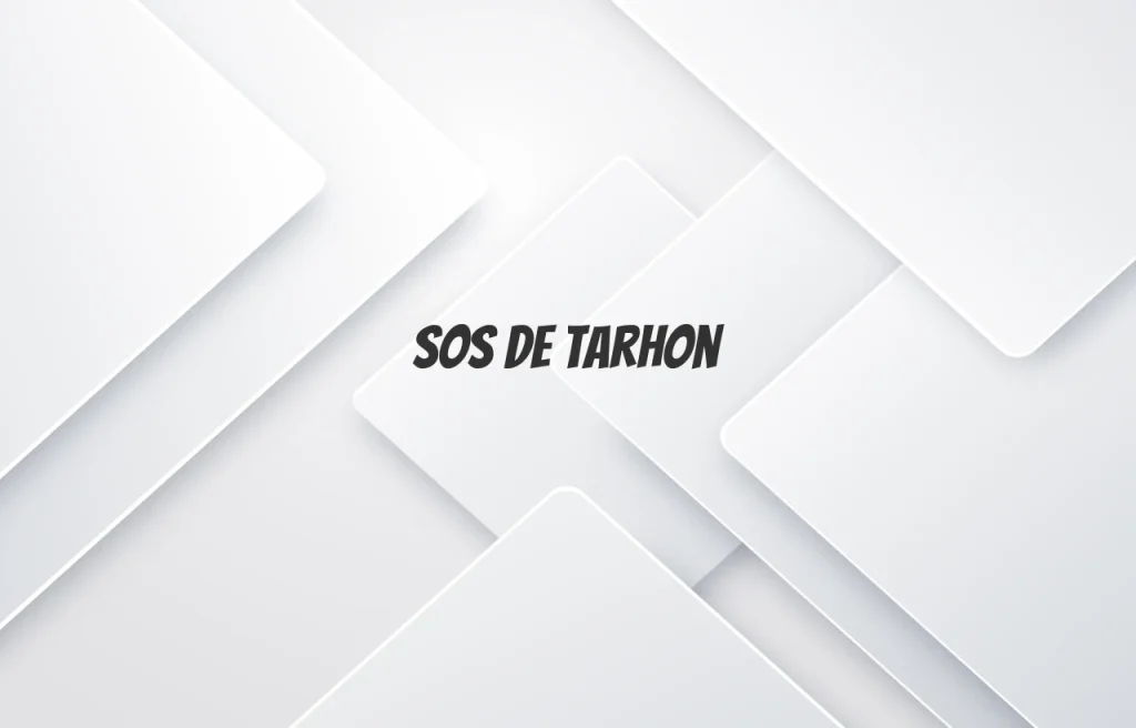 sos de tarhon