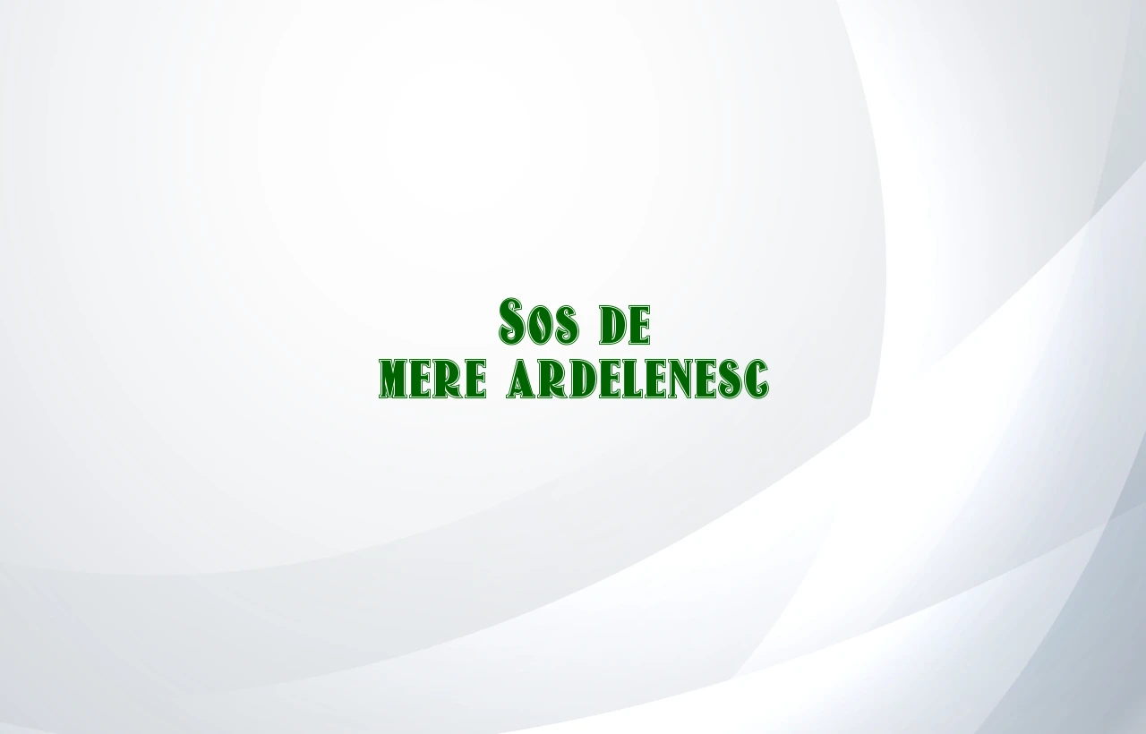 sos de mere ardelenesc