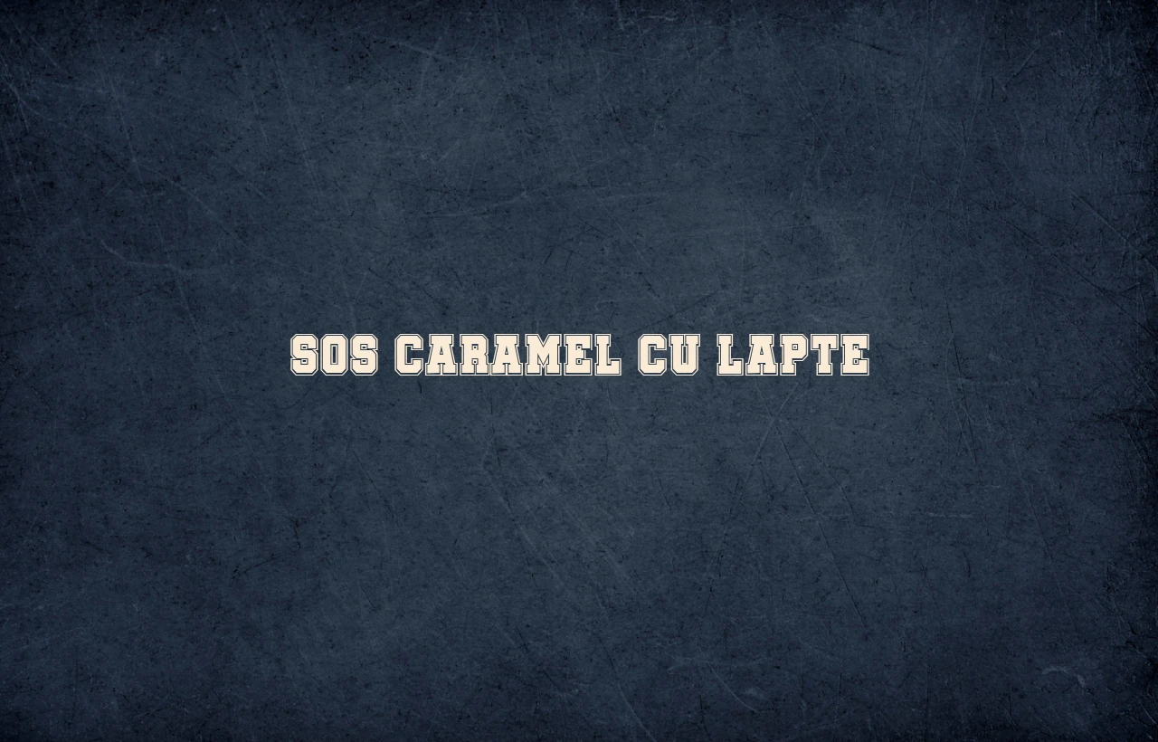 Sos caramel cu lapte