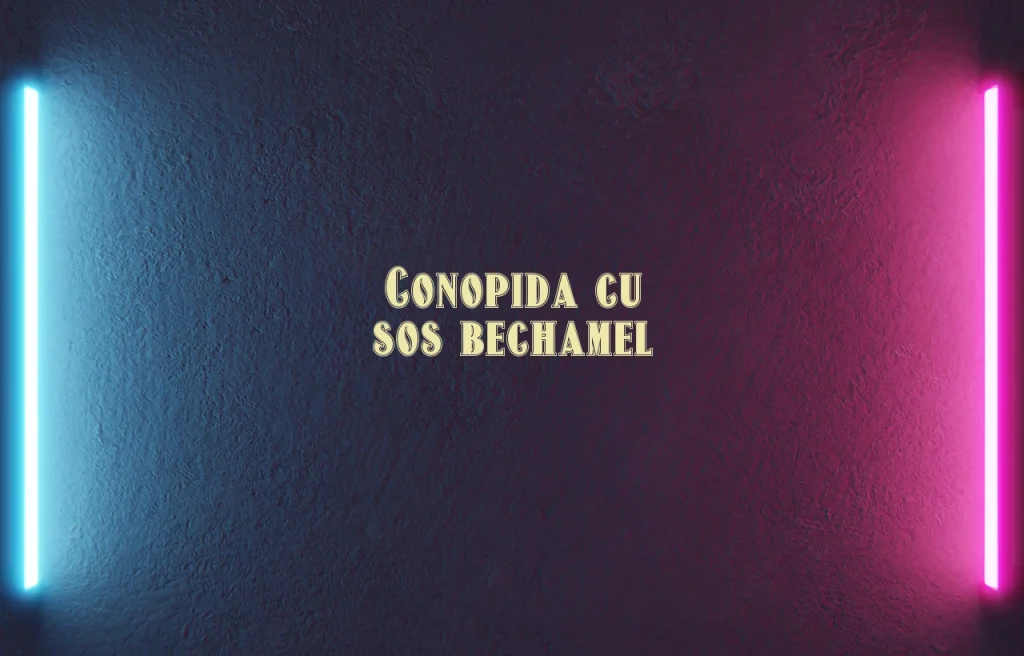 conopida cu sos bechamel