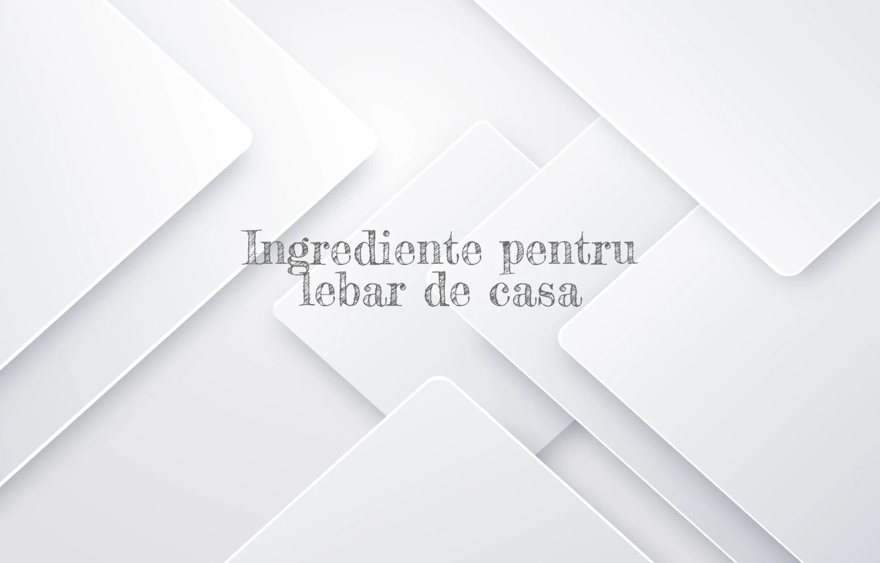 ingrediente lebar de casa