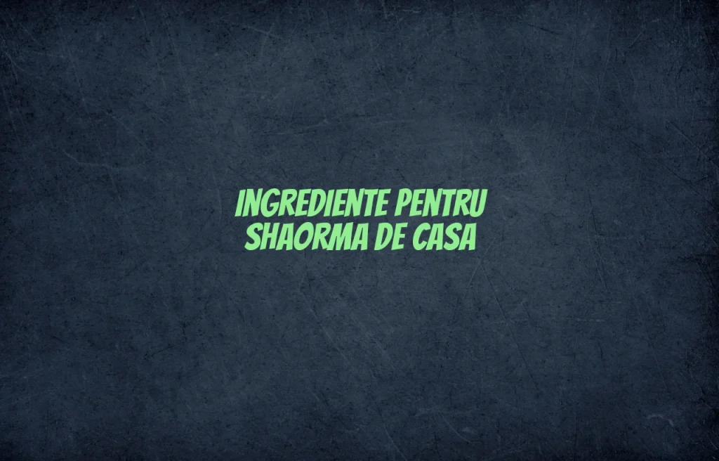 ingrediente shaorma de casa