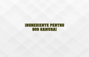 sos samurai ingrediente