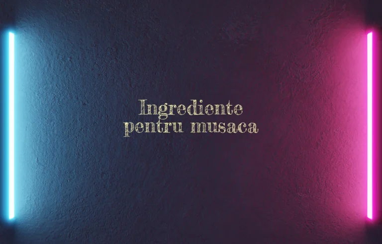 musaca ingrediente
