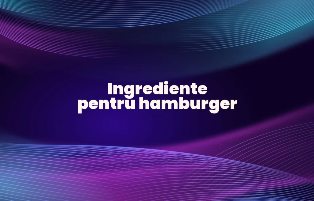 ingrediente hamburger